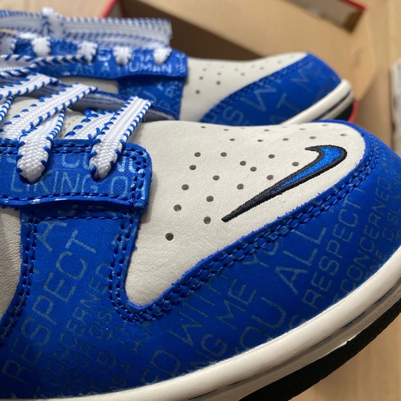 Jackie Robinson No. 42 LA DODGERS x NIKE DUNK LOW - Picture 1 of 13